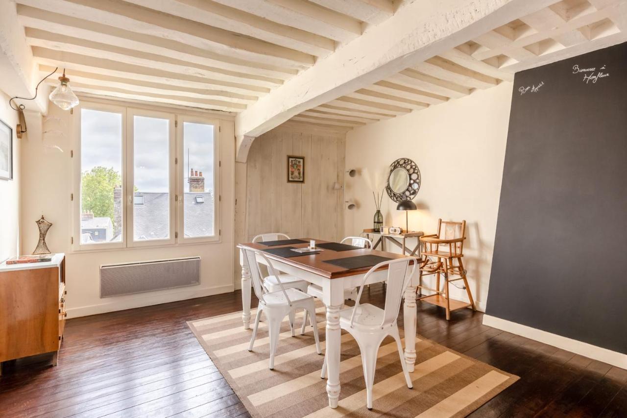 Le Jardin D'eugene - 4p House - Terrace - Historic Center Honfleur
